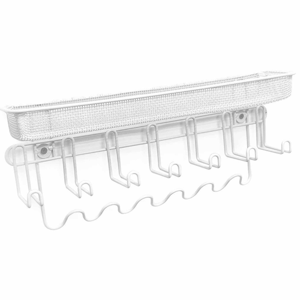 13 Hook Jewelry Organizer Holder & Wall Mount Rack